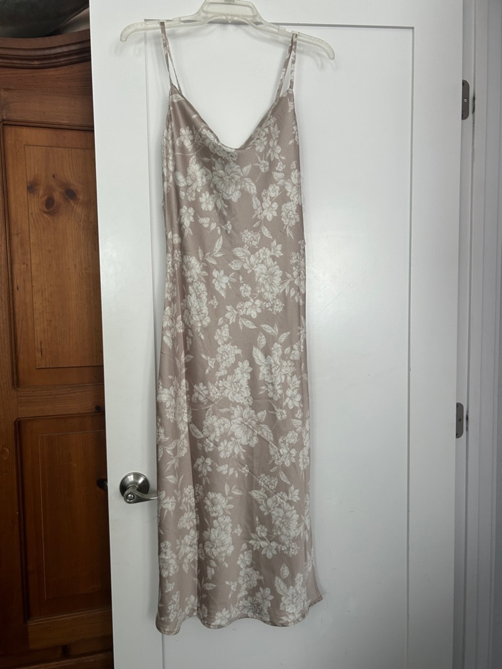 Floral Printed Slip Maxi  Dress